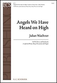 Angels We Have Heard on High SATB choral sheet music cover Thumbnail